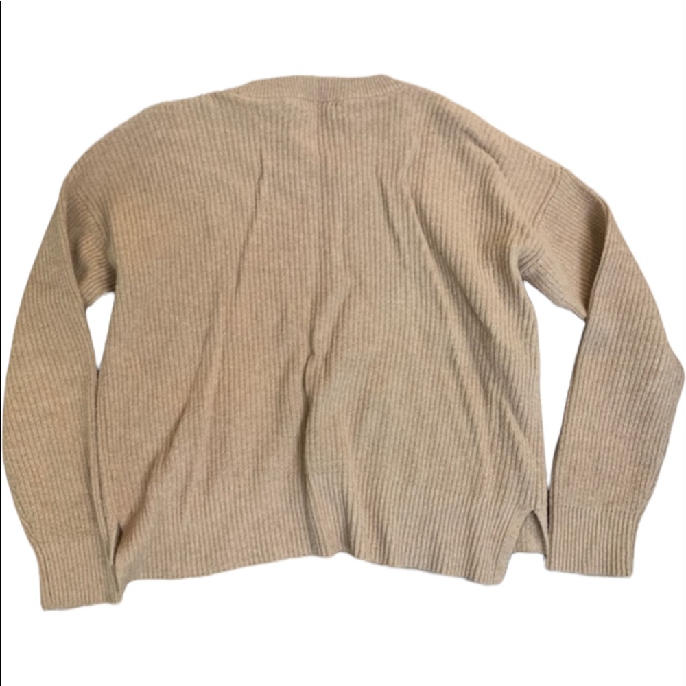 ❌SOLD❌Madewell Patch Pocket Pullover Knit Sweater in Rose - Picture 8 of 9